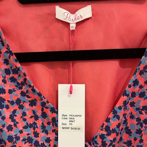 Parker High Low Floral Dress - XS - Picture 2 of 5